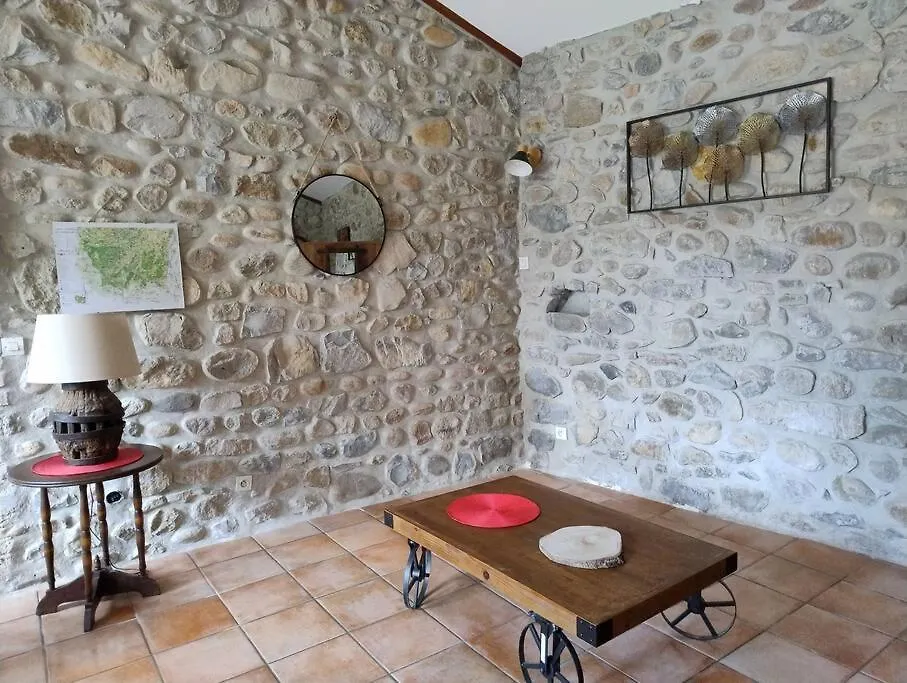 Hébergement de vacances Lou Caladou Gite En Pierre Avec Bain A Remous Vallon-Pont-dʼArc France